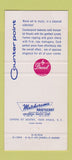 Matchbook Cover - Drexel Furniture Drexel NC 30 Strike