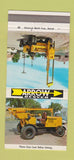 Matchbook Cover - Arrow Lifts Machinery Denver Colorado 30 Strike