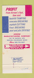Matchbook Cover - Arrow Lifts Machinery Denver Colorado 30 Strike