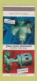 Matchbook Cover - Taco Heaters Cranston RI 30 Strike