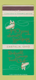 Matchbook Cover - Rockwell Springs Trout Club Castalia OH 30 Strike