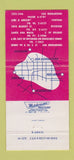 Matchbook Cover - Triangle Concrete San Bernardino CA 30 Strike