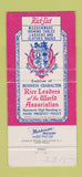 Matchbook Cover - JR Clark Spring Park MN Rid Jid Products 30 Strike