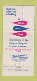 Matchbook Cover - Omaha Public Power District NE 30 Strike