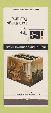 Matchbook Cover - ICS Institutional Contract Sales Memphis TN 30 Strike