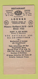 Matchbook Cover - Friendship House Biloxi Gulfport MS 30 Strike