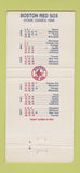 Matchbook Cover - Red Sox Baseball Frank's Willow Inn East Hartford CT 30 Strike