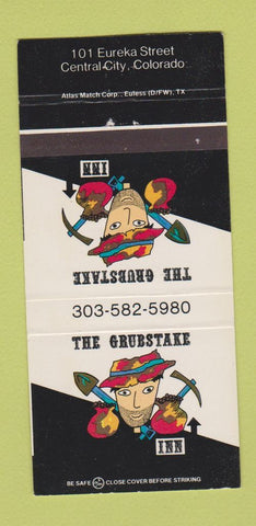 Matchbook Cover - The Grubstake Central City Colorado 30 Strike