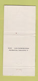Matchbook Cover - Diamonds Dallas TX Strip Club? 30 Strike