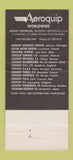 Matchbook Cover - Aeroquip Hose Fittings Lorenz Columbus OH 30 Strike