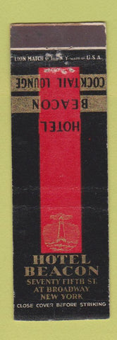 Matchbook Cover - Hotel Beacon New York City WEAR