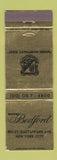 Matchbook Cover - Hotel Bedford New York City WEAR