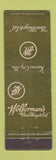 Matchbook Cover - Wolferman's Restaurant Kansas City MO #2