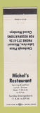 Matchbook Cover - Michel's Restaurant Lakeview MO