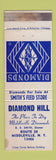 Matchbook Cover - Diamond Hill Feed Middleville NY WORN