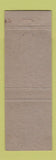 Matchbook Cover - Finger Lakes Tractors Waterloo NY Massey Ferguson Oliver