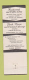 Matchbook Cover - Paul's Olean NY restaurant