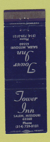 Matchbook Cover - Tower Inn Salem MO