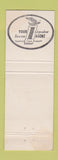 Matchbook Cover - Potter State Bank Potter NE Enevoldsen Insurance