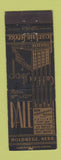 Matchbook Cover - Dale Hotel Holdrege NE WORN