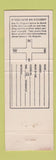 Matchbook Cover - Capri Motel O'Neill NE WEAR