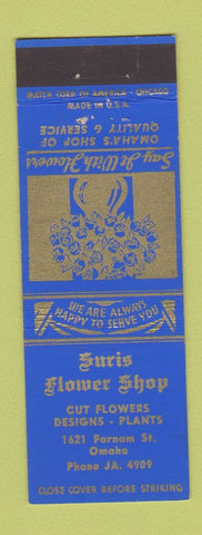 Matchbook Cover - Suris Flower Shop Omaha NE