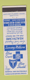 Matchbook Cover - Blue Cross Blue Shield Omaha NE