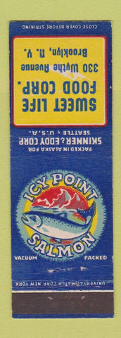 Matchbook Cover - Sweet Life Food Brooklyn NY salmon