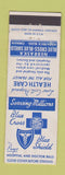 Matchbook Cover - Blue Cross Blue Shield Omaha NE