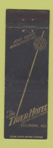 Matchbook Cover - Tiger Hotel Columbia MO WEAR