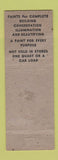 Matchbook Cover - EE Reynolds Hardware Noel MO WORN