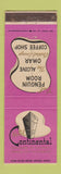 Matchbook Cover - Hotel Continental Kansas City MO