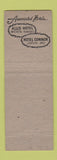 Matchbook Cover - Hotel Muehlebach Kansas City MO