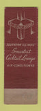 Matchbook Cover - Hotel Broadview East St Louis IL WEAR