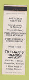 Matchbook Cover - The Happy Dragon Restaurant Grandview MO