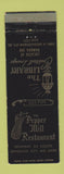 Matchbook Cover - Pepper Mill Restaurant Jefferson City MO Library WEAR