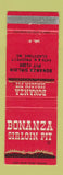 Matchbook Cover - Bonanza Sirloin Pit Gladstone MO