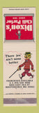 Matchbook Cover - Dixon's Chili Parlor Independence MO