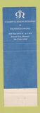 Matchbook Cover - Capt'n Jeremiah Tuttle's Ship's Bar Ramada Inn Kansas City MO