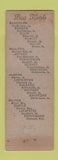 Matchbook Cover - Hotel Pathfinder Fremont NE