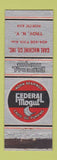 Matchbook Cover - Federal Mogul Bearings Carl Machine Troy NY