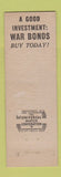 Matchbook Cover - Electric Motors Dynamo & Motor Buffalo NY WEAR