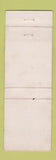 Matchbook Cover - General Worth Hotel Hudson NY