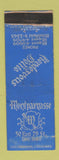 Matchbook Cover - Montparnasse New York City WEAR