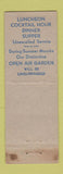 Matchbook Cover - Montparnasse New York City WEAR