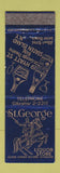 Matchbook Cover - St George Liquor Store Staten Island NY