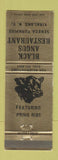 Matchbook Cover - Black Angus Restaurant Kirkland NY