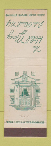 Matchbook Cover - Hotel Marcy Lake Placid NY