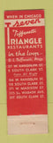 Matchbook Cover - Toffenetti Restaurant New York City