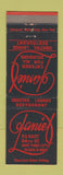 Matchbook Cover - Daniel Restaurant New York City